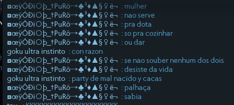 taynerous's tweet photo. Agradeço se vocês conseguirem dar um report nessa bagaça aqui, falou coisas tensas no jogo como: mulher só serve pra ser objeto, pra dar e cozinhar, que eu era vadia, puta, que dota não é jogo pra mulher etc etc 

ID: 888287889

https://t.co/n8uK6jQRHg https://t.co/i8NUesIVMl