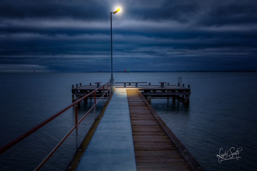 LyndenJSmith's tweet photo. Photo of the day, 'RIPPLESIDE JETTY'. Full daily blog & photograph at https://t.co/CiI4A3b1G2 #potd #Rippleside #Victoria #Australia https://t.co/1RG3eA3mSS