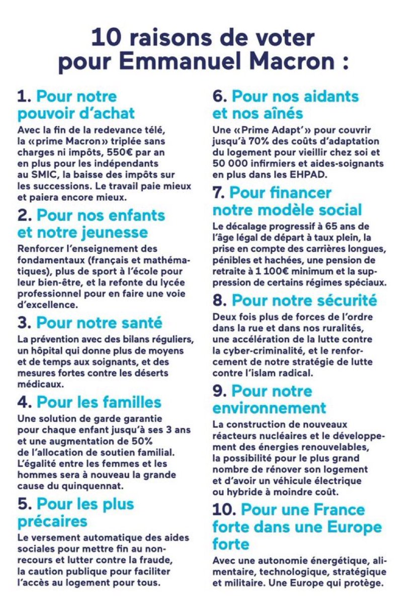BQuestel's tweet photo. Sincèrement. Vous imaginez @JLMelenchon où @MLP_officiel défendre notre pays devant #Poutine ? #VoterMacron2022 https://t.co/wJyb6puRFr
