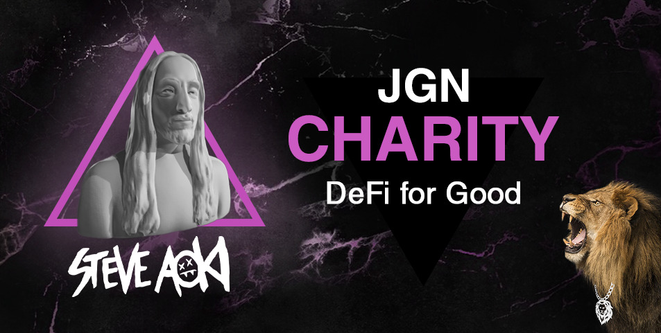 JGNDeFi's tweet photo. Proud to announce w/ @steveaoki JGN's upcoming DeFi for Good charity platform! Crypto is bringing some good to the world.
We're donating $50k in $JGN together to Ukrainian humanitarian efforts:
Trx hash: 0x7d934c17765dc66a36b76ac2d3c2a33038272a502e144844175c0e381fca1b23
More soon https://t.co/C52uHnle5b