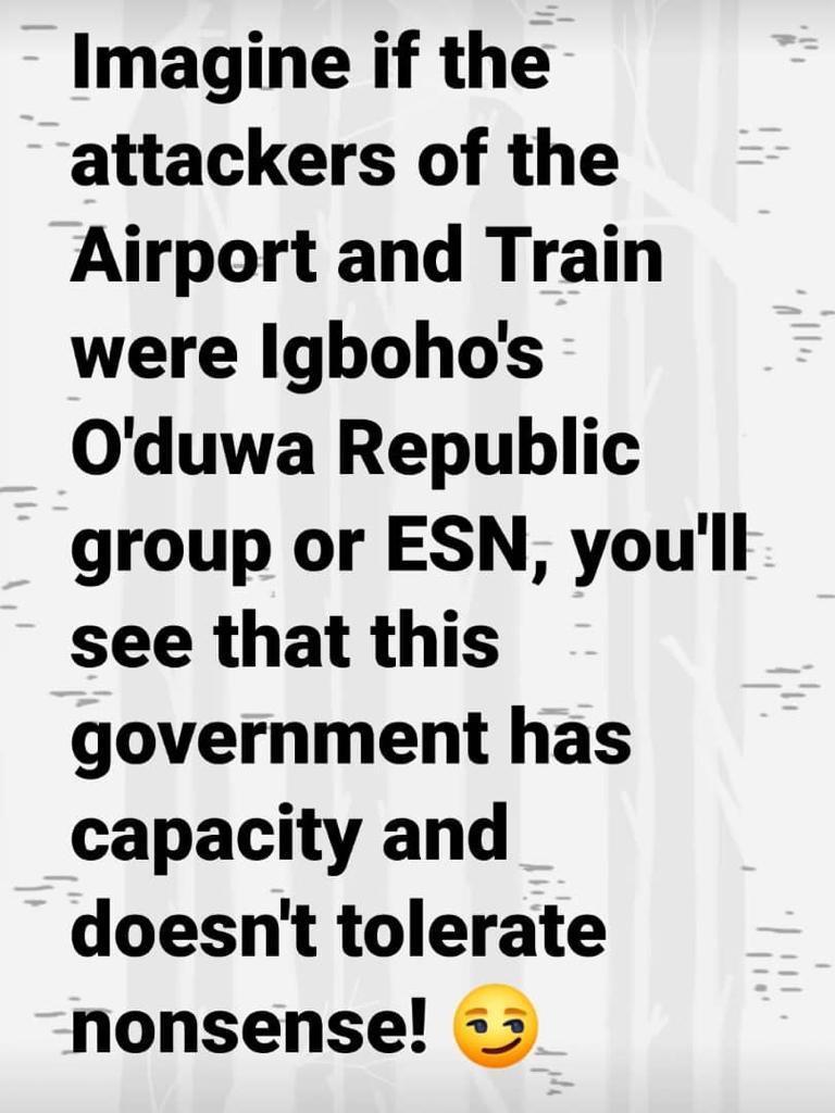EmekaGa95632954's tweet photo. USELESS SET OF PEOPLE, INCLUDING THOSE IDIOMATIC SOUTH EAST LEADERS SYCOPHANTS, THEY WON'T SAY ANYTHING ABOUT THIS NOW. 

UMU EWU https://t.co/oP6RZkfIfH