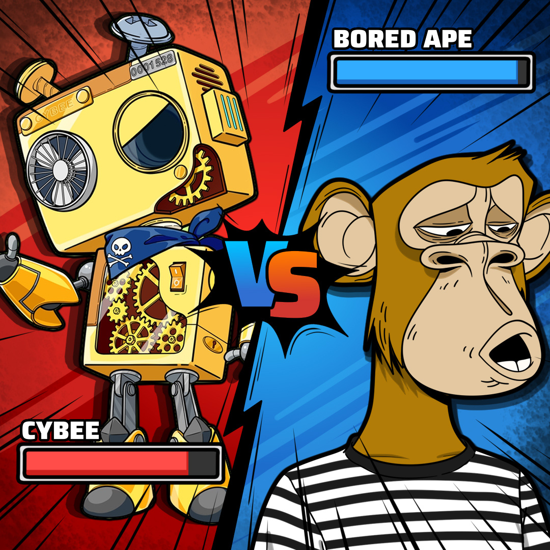 cybeeMiniverse's tweet photo. There are sooo many #NFT programs in blockchain now😵‍💫 BUT which will be the dark horse in 2022???
Cybee🤖️ will never let you down!!
Join Cybee Dis to get 17k+ authentic members' advice 👉 https://t.co/ud4BULMbFe

#NFT #DAO #NFTCommunity https://t.co/Z2ylihK3yg