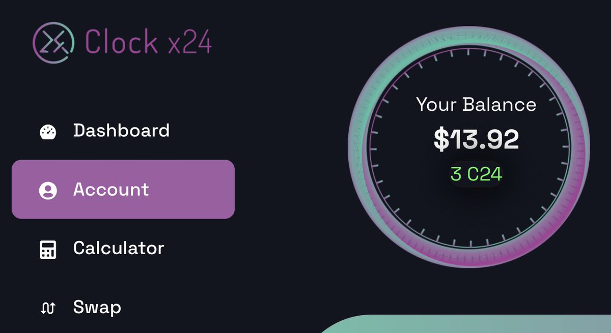 Clock24 | Rebase | Lifetime Staking Clock NFTs | tweet media