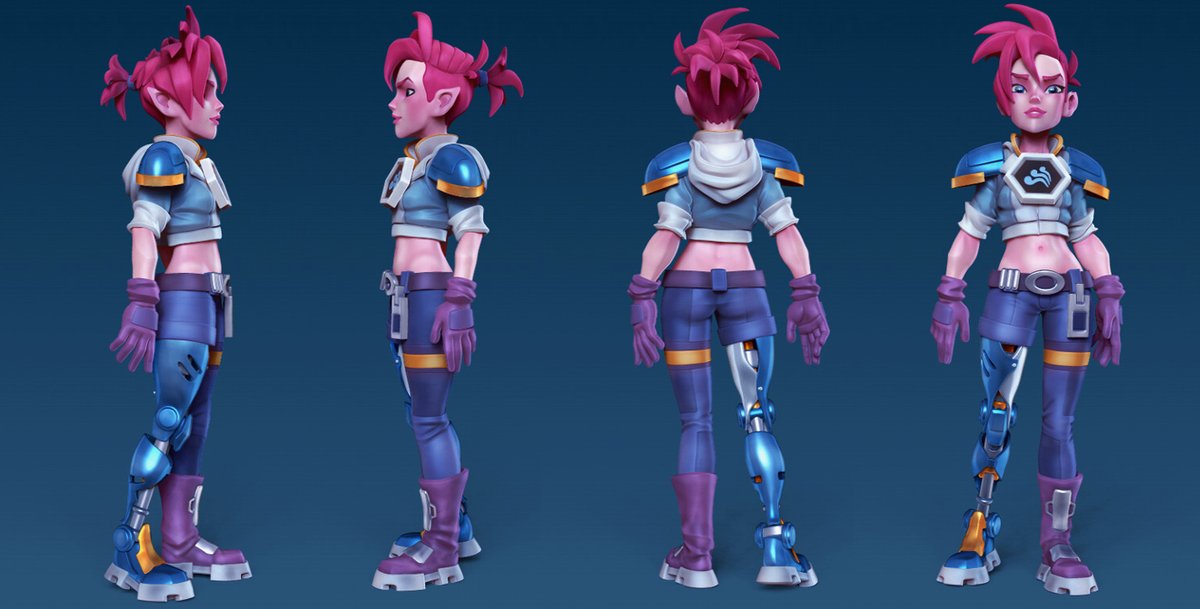 RylanWard5's tweet photo. 3D Game character Modeling https://t.co/czaFpb24Wu