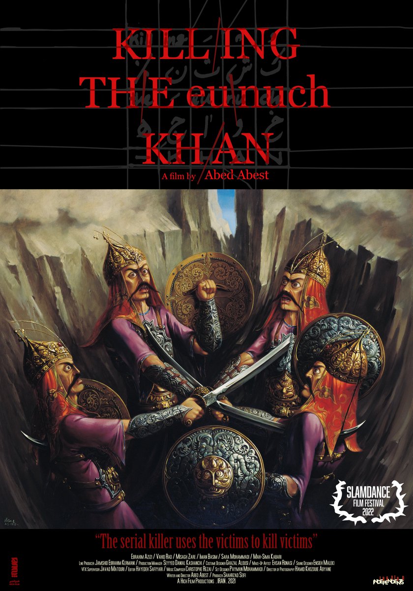 hichfilm's tweet photo. Excited about @fantaspoa!
"Killing the Eunuch Khan" will be screened in the 18th edition of the Brazilian festival.
Fantaspoa will return to the cinemas after two years of running online! (April 15-May 1)

@shahrzadseifi1 @hamid_khozouie @Samadgorbanzade @h_hootan @ImanBasim68 https://t.co/VRJ1FN1Sxi
