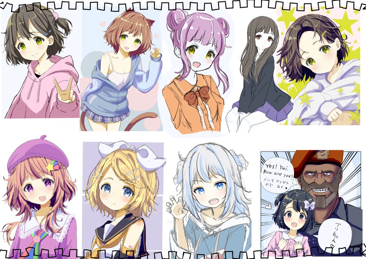 3月もいろいろ描きましたね(=^・・^=)今年はけっこう描いてますよネ!?これからもよろしくです!ありがとうございました🐮🍼
#イラスト 
#イラスト好きな人と繋がりたい 