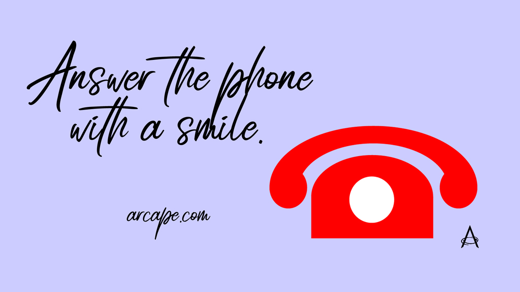 Answering the phone ☎️ with a smile 😀 makes your sound friendlier and more approachable.
#BusinessTips