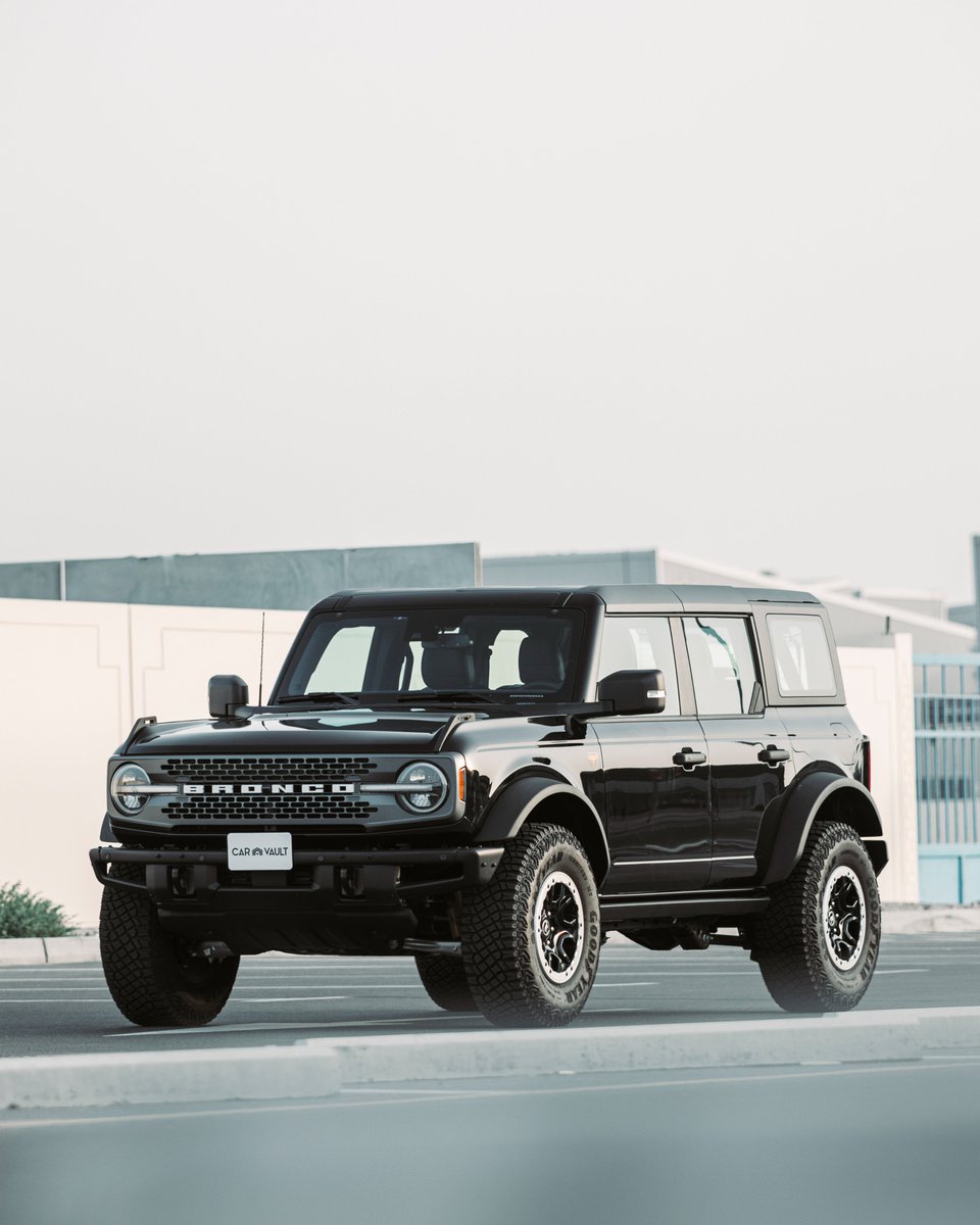 cvautodubai's tweet photo. 2021 Ford Bronco Badlands Sasquatch
GCC Spec | 946 kms
With Warranty & Service Contract
330 HP | 2.7 Litre | V6
Top Speed: 200 Km/h
Price: AED 379,000
Available: @thecarvaultdubai
009714-3884040
#carvault #ford #bronco #badlands #sasquatch #monotubes https://t.co/LKrzTlJj2u
