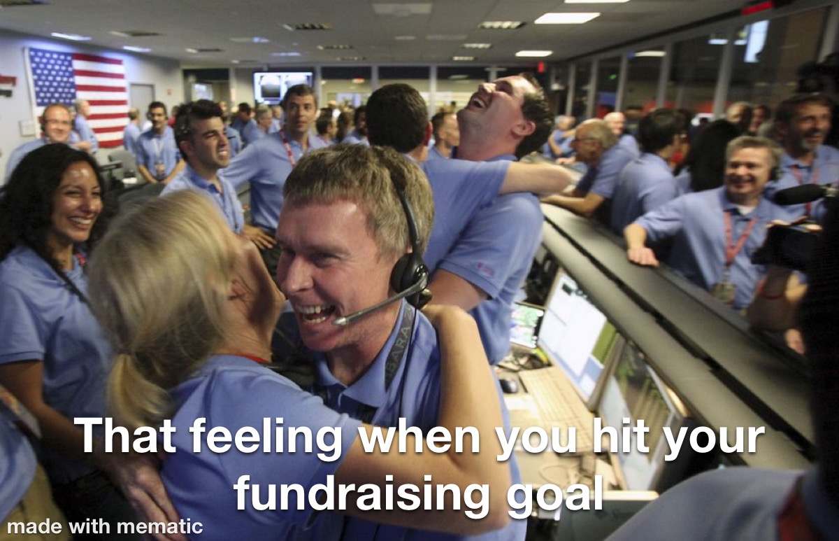 Wanna ROCK our world? We want to see if you WILL HIT your fundraising goal 😎💥