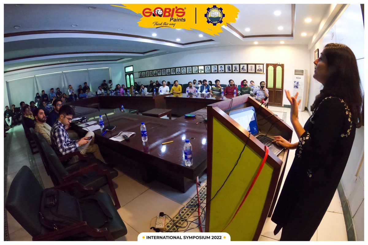 GobisPaintsPK's tweet photo. Presenting the International Symposium and Workshop on “Architecture design education in the digital era”, organized by Department of Architecture UET Lahore and sponsored by Gobi’s Paints.
#gobispaints #thinkthisway #uet https://t.co/3yYssfI4v2