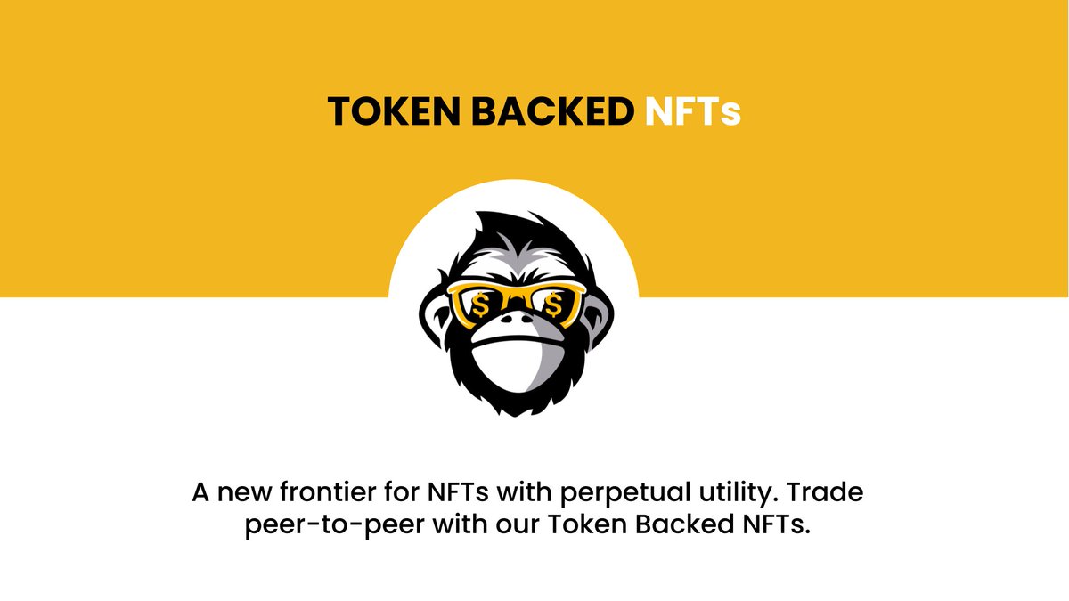 Go_APEcoin's tweet photo. The MonkeyFirm is a #dApp leveraging existing Open Finance protocols to allow for the bundling of crypto-assets into fully collateralized token-backed #NFTs (#TBNFT) across 4 #blockchains.

Live first week of April!

Join our Telegram to get the latest
👉 https://t.co/s4L5NwMNW8 https://t.co/j0F98HErRQ