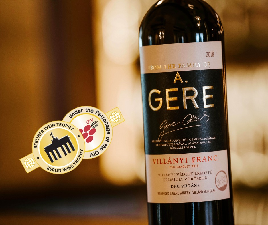 Our Villányi Franc 2018 (Csillagvölgy vineyard) wine has received gold medal on Berliner Wine Trophy competition! 🙏🤩
#gereattila #villány
