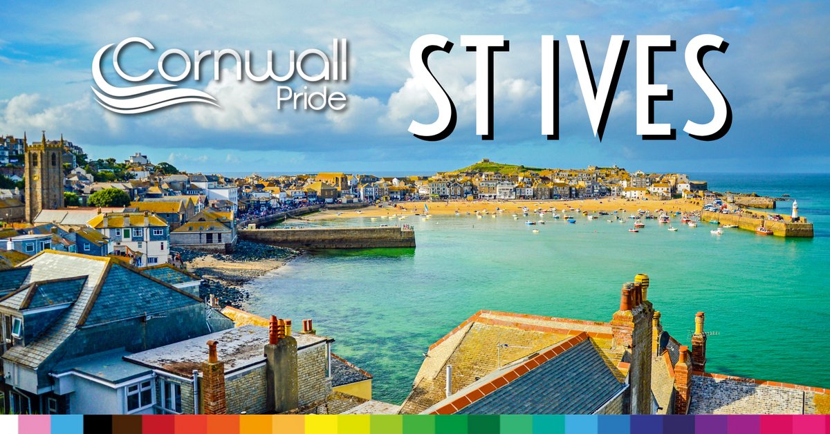 CornwallPride's tweet photo. PRIDE in St Ives June 11th! #Pride50 #CornwallPride #ClimatePride #StIvesPride
So excited to be supporting a Pride in St Ives! https://t.co/8TI3JTbyQl