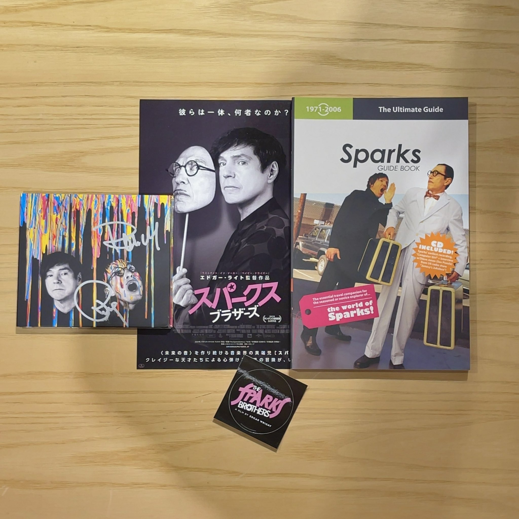 スパークス ガイドブック Sparks GUIDE BOOK CD & 映画 チラシ セット / ビョーク モリッシー ブラー BECK セックスピストルズ sex pistols Sparks GUIDE BOOK スパークス ガイドブック 岸野雄一責任編集