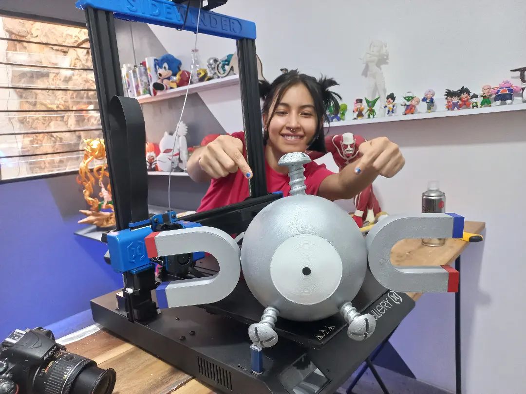 3DArtillery's tweet photo. Check this 1:1 scale Magnemite!
How cool it is when you see creative girl @kellyvanessagallo needs some fun with 3d printers...
.
Artillery 3D also encourages more girls to join this world!๐ฅฐ
#Geniuspro #SidewinderX2 #ArtilleryHornet
.
.
๐ฅ328 Sale๐ฅโก๏ธ https://t.co/SycmSun1sD https://t.co/xOL6DKhRZm