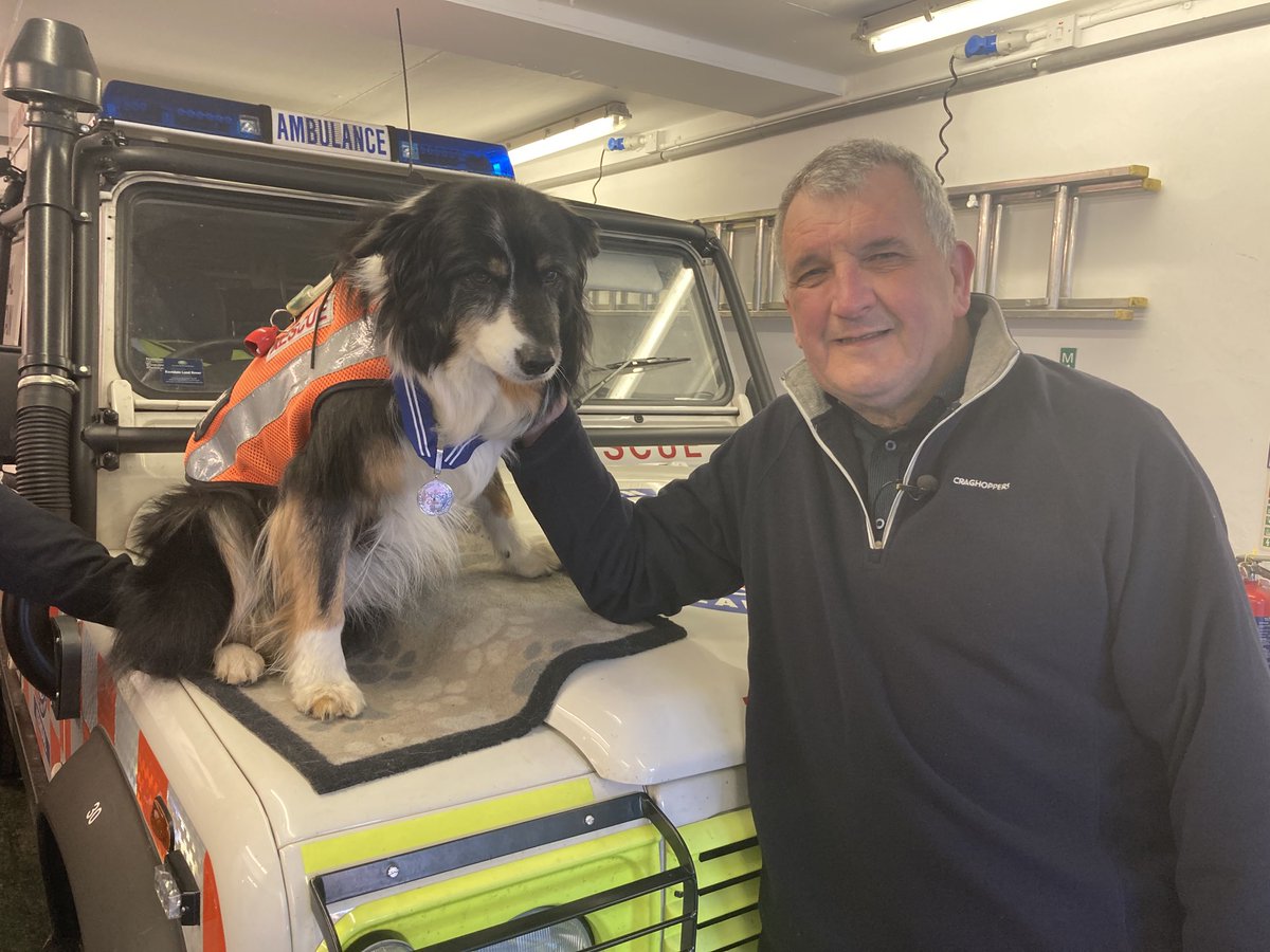 Dave Guest (@mrdaveguest) on Twitter photo Delighted to be meeting Skye the award winning mountain rescue dog for <a href="/BBCBreakfast/">BBC Breakfast</a>. We’re live at 0755. Delighted to be meeting Skye the award winning mountain rescue dog for <a href="/BBCBreakfast/">BBC Breakfast</a>. We’re live at 0755.