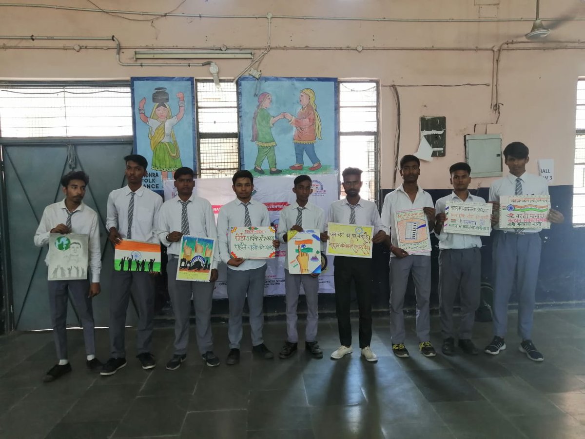 BIJWASAN2's tweet photo. Poster/slogan making competition at SBV Shahbad Mohammadpur on 31st March 2022 in respect of AC 36 Bijwasan https://t.co/1Zhf1q9vMX
