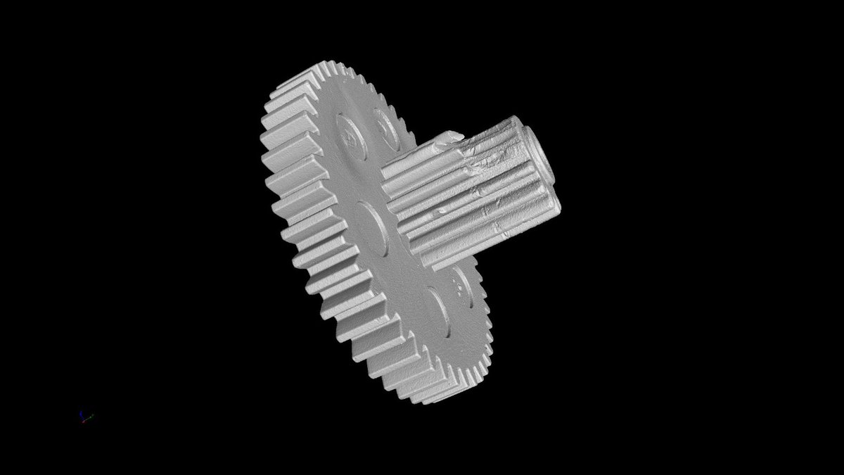 Obtain accurate surfaces through CT scanning - perfect for reverse engineering or 3D printing.
.
.
#xsightxray #microct #industrialxray #xrayinspection #xraytech #xrayct #inspectionservices #ndt #industrialctscanning  #SurfaceExtraction #gear #ReverseEngineering #3dprinting