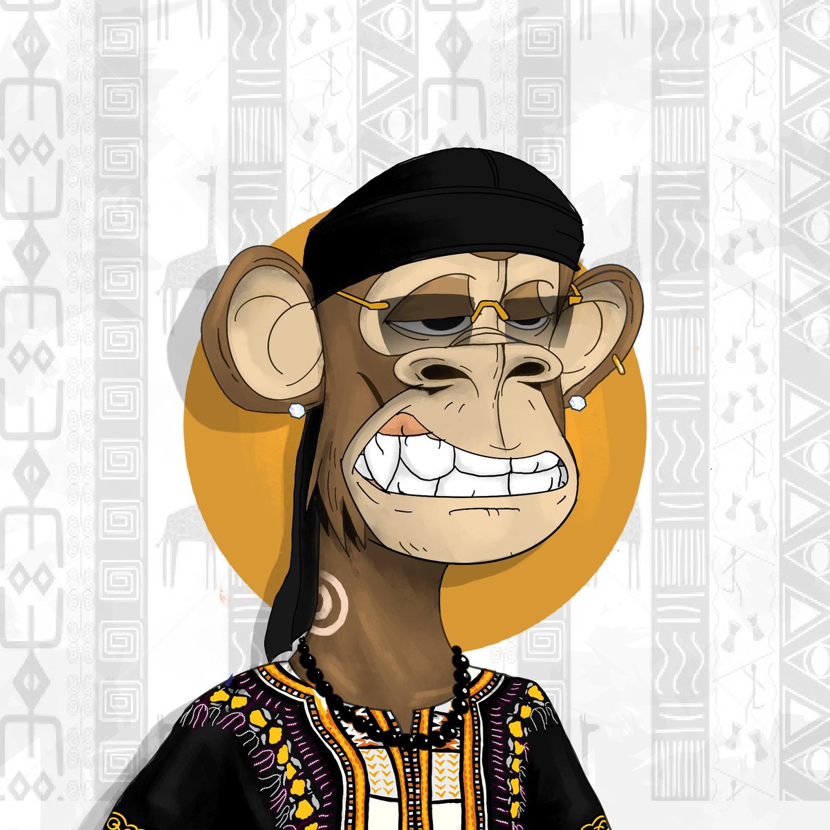 AfricanBoredApe's tweet photo. @jf_nft African Bored Ape coming soon! https://t.co/BLUMsYDbNH