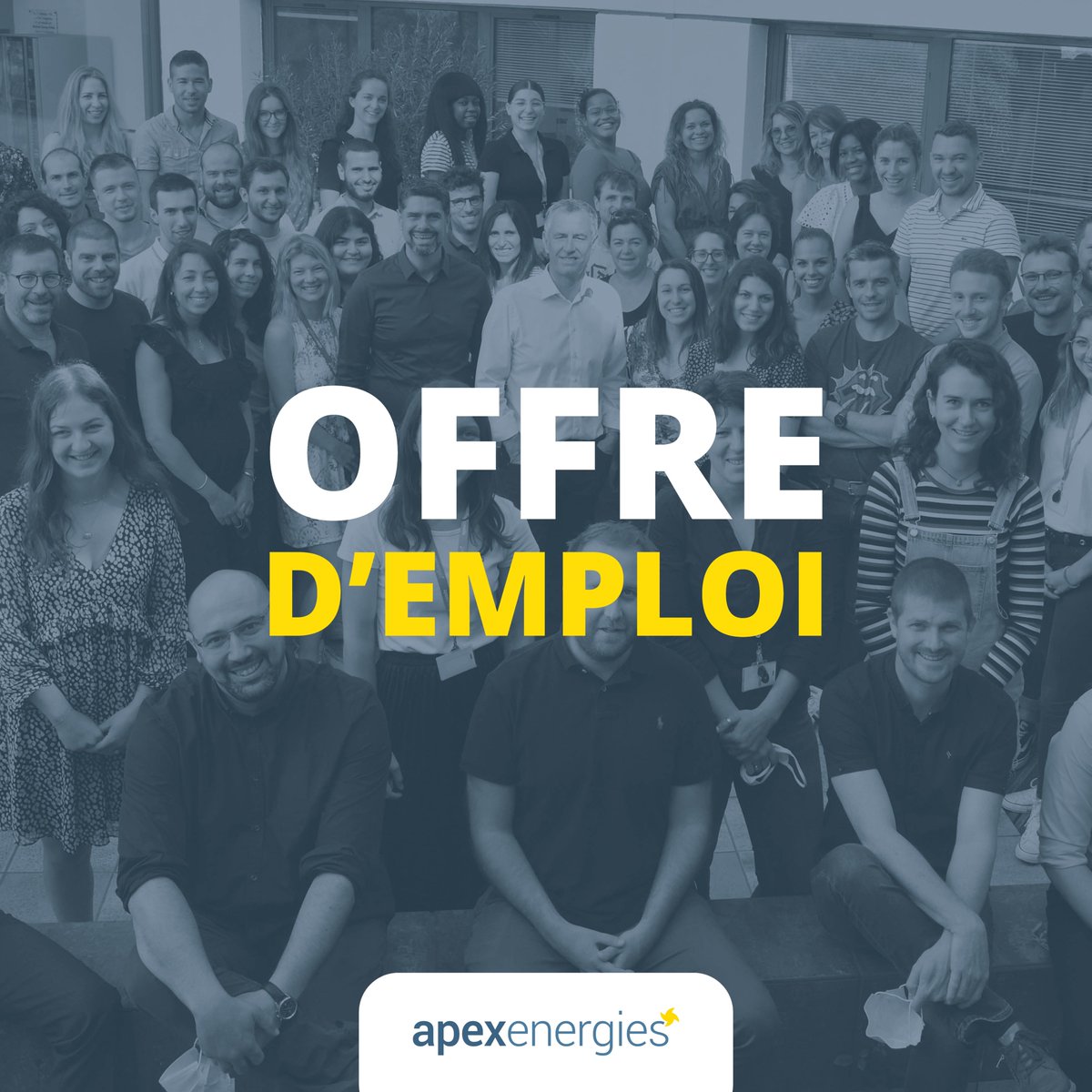 Apex_Energies's tweet photo. 🚀 JEUDI EMPLOI 🚀- Apex Energies est à la recherche de ses nouveaux talents pour rejoindre une superbe équipe !☀️

💼 Juriste Foncier
💼 Ingénieur BE Avant Vente H-F
💼 Chef Projet Construction H-F
 
Pour découvrir nos offres d'emploi et postuler
⬇️ ⬇️
https://t.co/H35B2h0vlK https://t.co/YvDOLhozvJ