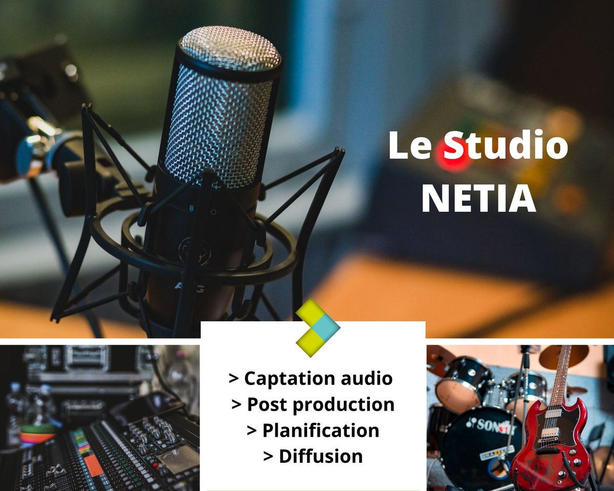 Le Studio <a href="/NETIA_software/">NETIA</a> est en cours de construction 🛠️⚙️🤗
Plus d'infos à venir 🎙️📻🎤🎸 Stay tuned 
#Audio #Radio #podcasts #broadcast