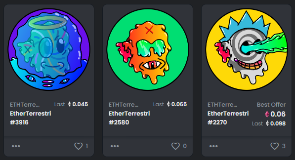 Jeanval33899856's tweet photo. Snipped the rank 182 for 0.045 yesterday night!
It's an old project from early 2021 when floor of punk was 20 eth. Read more on the screenshot ! 100% onchain art ! @ETHTerrestrials #NFTs #onchain https://t.co/ko85CXvwmd