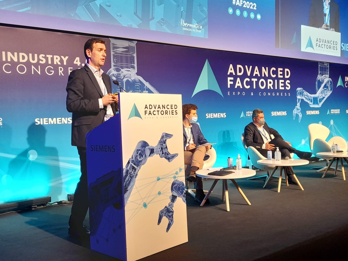 ITS_Security_'s tweet photo. Como Event Partner del @AdvanFactories que se celebra estos días en Barcelona, contamos con stand y 5 ponencias. Una de las más interesantes ha sido la ofrecida por nuestro director CoE Ciberseguridad, @AlvaroFraile_ sobre #Ransomware y Bloqueos de la Actividad Industrial https://t.co/Mvv6qcrQdH