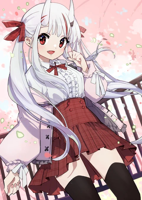 桜の季節
#百鬼絵巻 