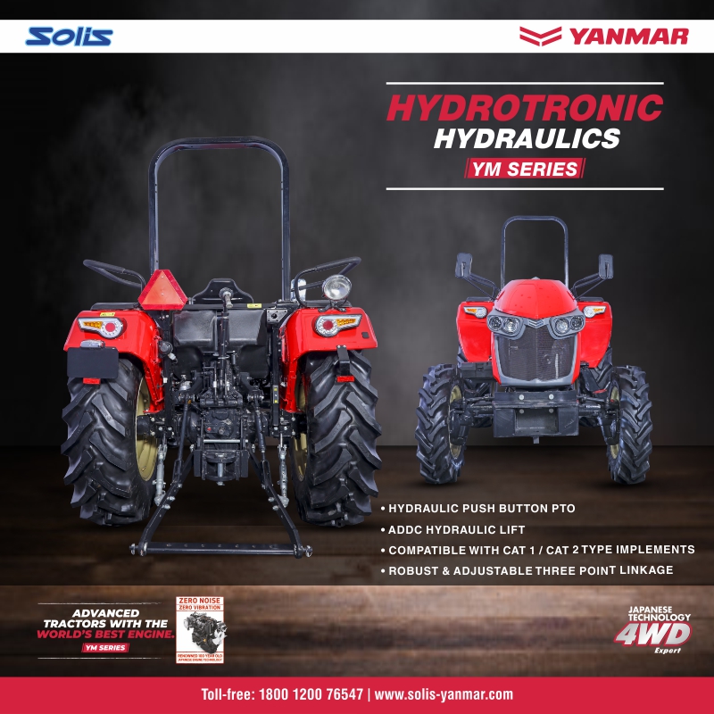 TractorsSolis's tweet photo. Solis Yanmar YM Series 4WD Expert tractors comes with Hydrotronic Hydraulics which makes it suitable for all applications.
Bring home your Solis Yanmar Now!!

#solistractors #solisyanmar
#4WDexpert #Hydraulics 
#bestengine #ymseries #FutureIsNow  #Japanese #advanced #technology https://t.co/Hjo0bPkixX