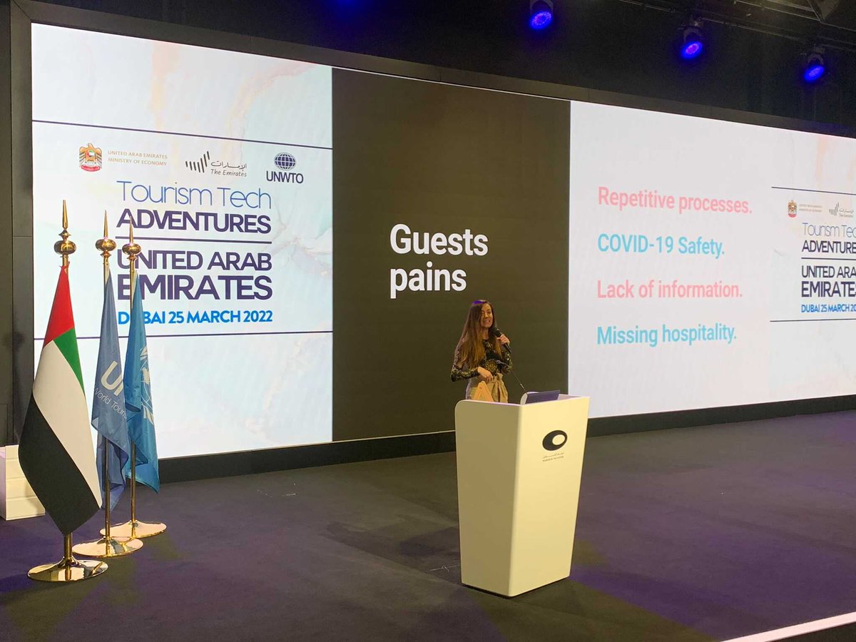MyStay_cz's tweet photo. Being recognized as one of the TOP startups in the tourism sector by the @UNWTO is such an honor, reminding us that all we do makes sense and is appreciated. 🤝

We do it for our clients, for their guests and for a better future for all of us. 💜 https://t.co/MVKbXzaqnU