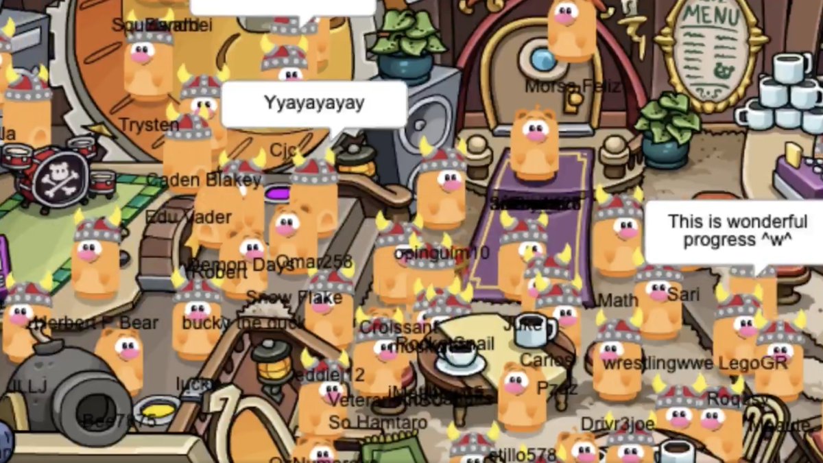 Three years ago today, the Red Viking Helmet was the first item available to wear, by typing `/gear viking`.
#BoxCritters #OnThisDayBC