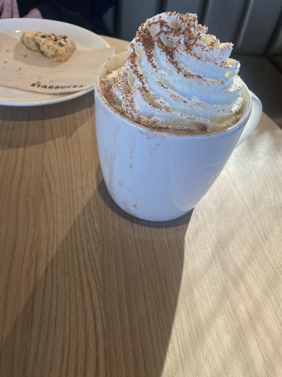 mrswatson82's tweet photo. What @StarbucksUK thinks it’s acceptable to hand you over a dried in crusty mug 🤦🏼‍♀️ and that’s after the server tried to wipe it down with what looked like a dirty cloth you clean the ma home with #dobetter https://t.co/nuaonmc5Fe