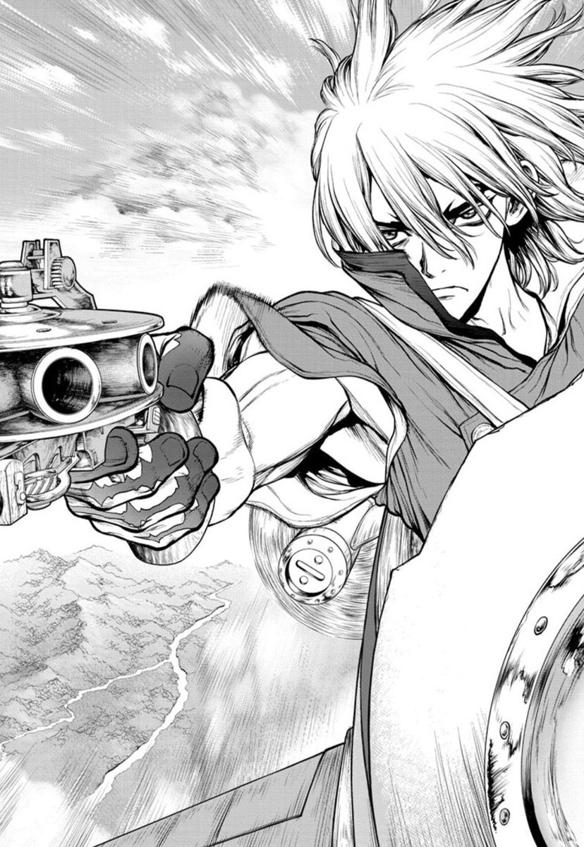 nbaceOTD's tweet photo. The nonbinary asexual of the day is Ryusui Nanami from Dr Stone! More specifically, she is bigender, demisexual, and bi (canon mspec)!

he/she https://t.co/EswnonvUC6