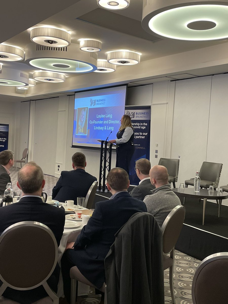P&J Business Breakfast (@pj_business) on Twitter photo The lovely Louise Lang, co-founder & director of <a href="/LindsayandLang/">LindsayandLang</a> discussing how she has a fire in her belly when she talks about leadership 🔥
In association with <a href="/TurcanConnell/">Turcan Connell</a>
#pjbb22 The lovely Louise Lang, co-founder & director of <a href="/LindsayandLang/">LindsayandLang</a> discussing how she has a fire in her belly when she talks about leadership 🔥
In association with <a href="/TurcanConnell/">Turcan Connell</a>
#pjbb22