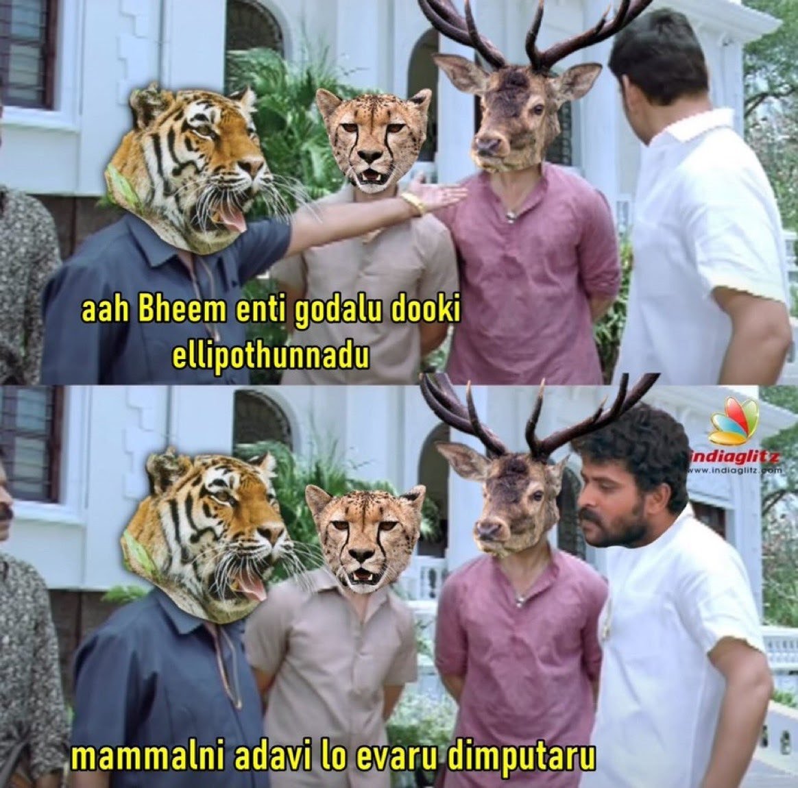 ANaldiga's tweet photo. #RRR has not only become a worldwide blockbuster film but also a "MEME BLOCKBUSTER" too😂

Some of the trending memes. Part-1

#ThokkukuntuPovaale meme is extraordinary 😂
@tarak9999 @AlwaysRamCharan @ssrajamouli #RRR https://t.co/LQtIGTEklh