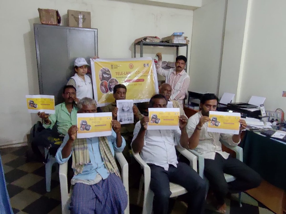 Tele_Law_'s tweet photo. Vle KUTUBUDIN HANIFSAB KITTUR Block District Dharwad awareness program https://t.co/eS90Qdh04c