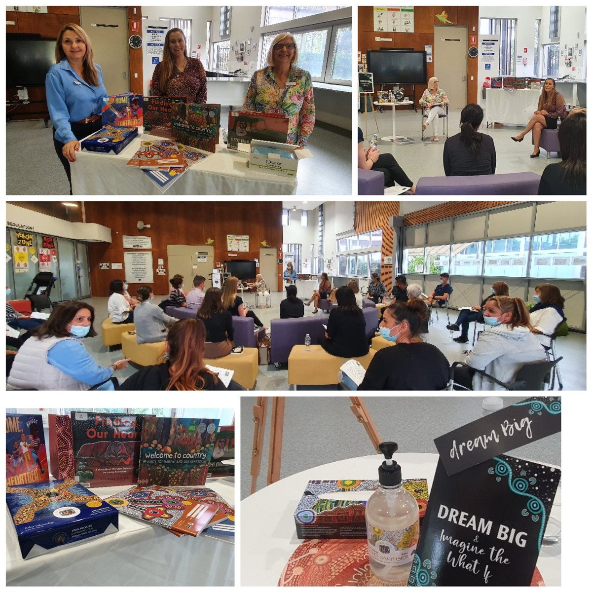 This afternoon #LucasGardens held a book club with author Kylie Captain, to discuss her truly inspiring book. All staff enjoyed a yarn, sharing ideas /stories on themes of Aboriginal education, resilience, connection &amp; positivity. Thank you <a href="/kylielcaptain/">Kylie Captain</a> - #DreamBig. <a href="/mserafim1/">Maria Serafim</a>