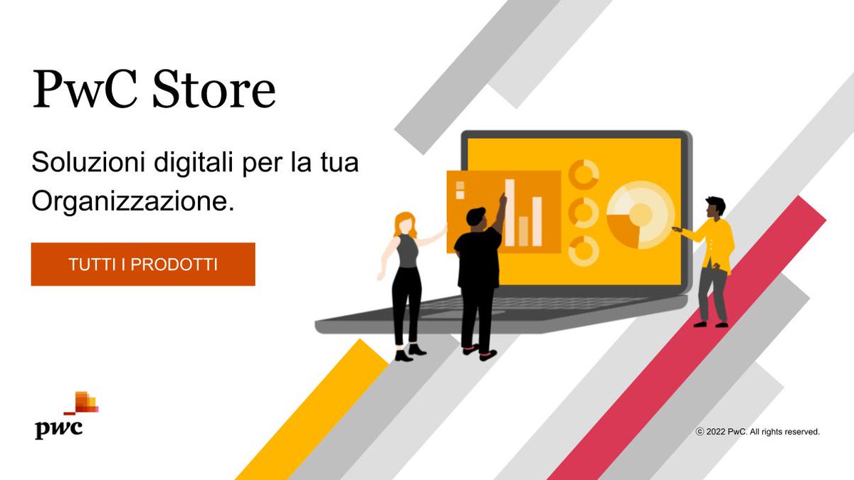 PwC_Italia's tweet photo. Nasce #PwCStore, il portale delle soluzioni digitali realizzato per accompagnare i nostri clienti nella #TrasformazioneDigitale ➡️https://t.co/Lqip2cjvGu
_
#PwCItaly #DigitalInnovation #LegalTech #Compliance #Technologies #CyberSecurity #Audit #Tax #Legal #Security https://t.co/M8NiLP6nkk