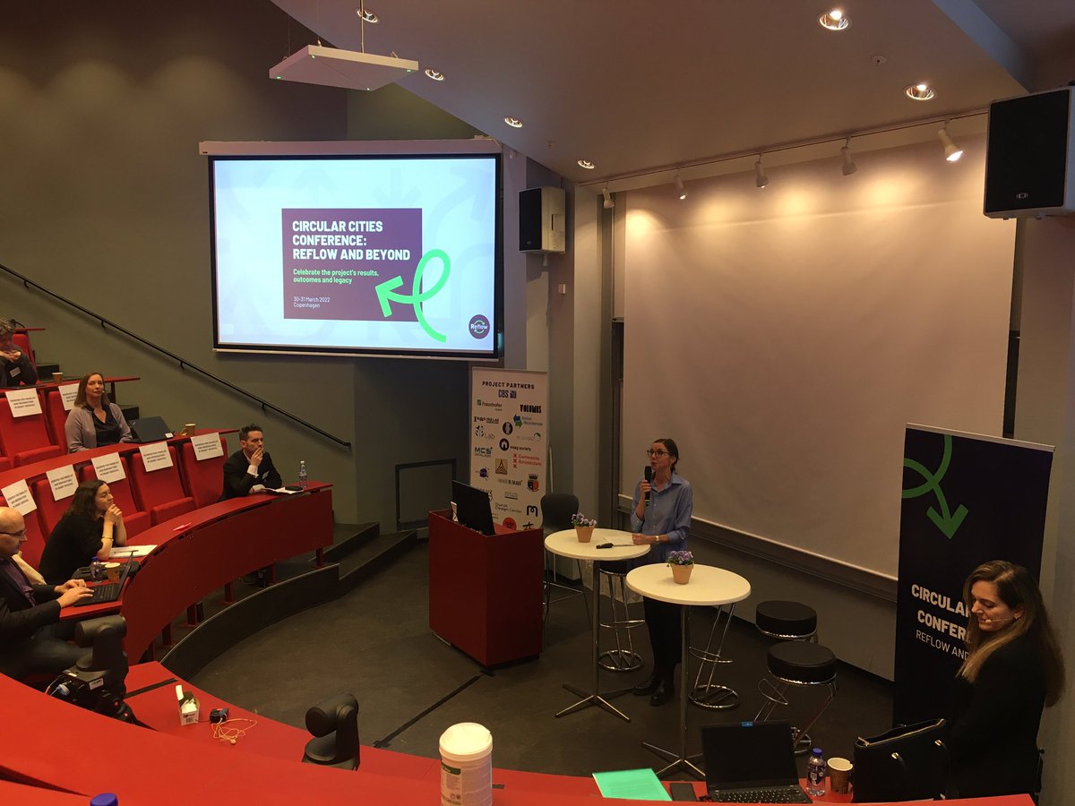 REFLOW_project's tweet photo. The wait is over! The is the day: #REFLOWeu final event in Copenhagen! Circular cities conference: Reflow and beyond. See you around 👋🏼 https://t.co/H0pHefIcqY