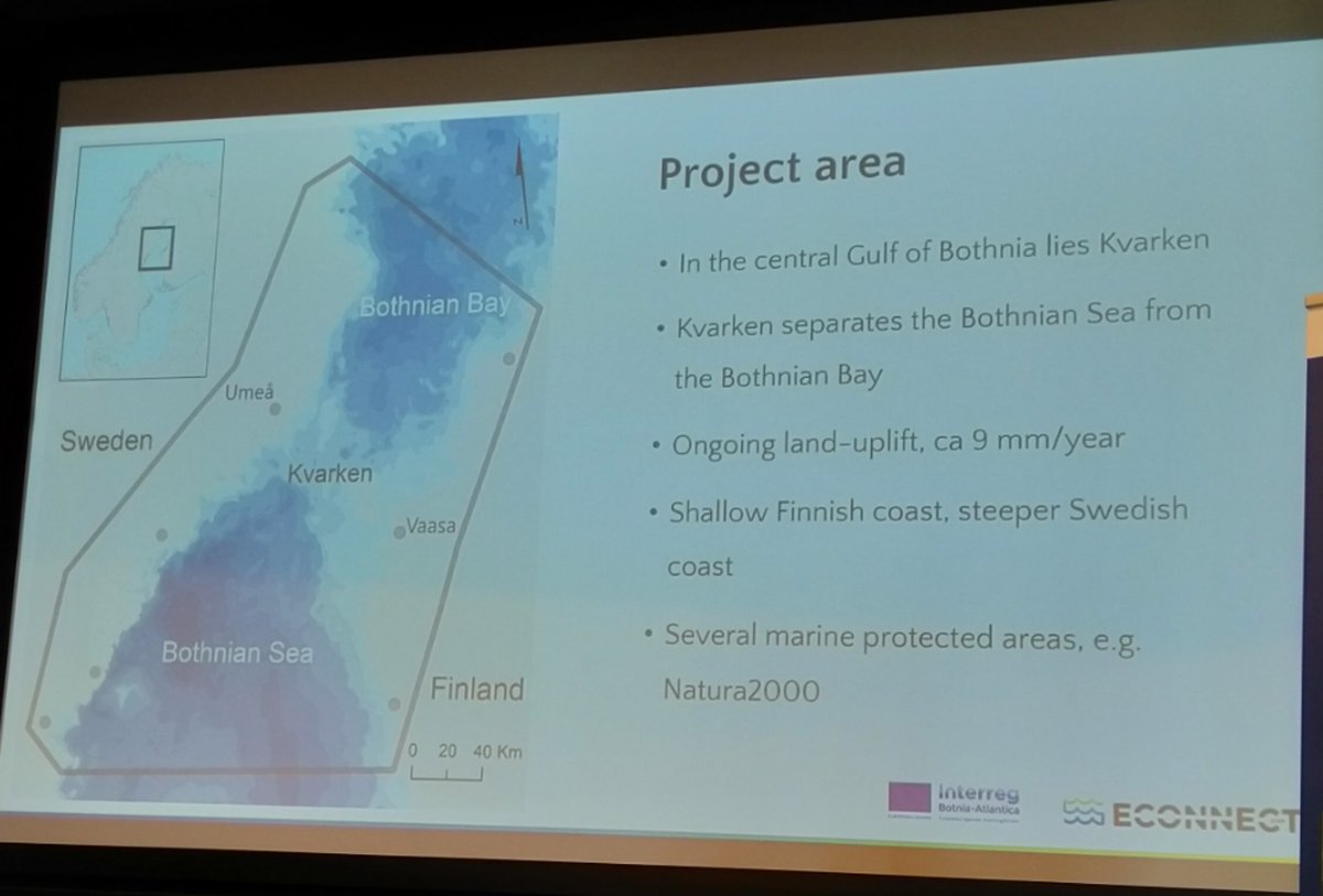 So great to attend <a href="/BA_ECONNECT/">ECOnnect</a> -project final seminar live at Umeå! Theme for the day is What will the #BalticSea look like in 2120?