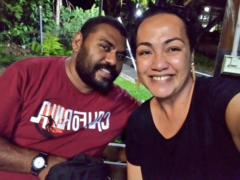 mvilsoni_fj's tweet photo. thank you tamai @annmary_raduva for the support! Came out of class &amp; he was already there ♥️💯 Taking a break from supporting our daughters &amp; their campaigns to support each other #couplegoals #farmpartners 😉 ... him with Theology studies at #PTC &amp; I'm enjoying my EC unit! https://t.co/yjbn8FTRyL