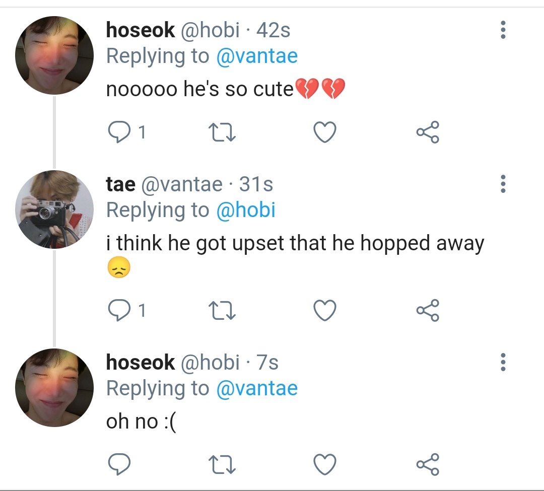 amorekuk's tweet photo. #taekookau wherein

🥕🐰🥕 https://t.co/u5Ia0nJqxw