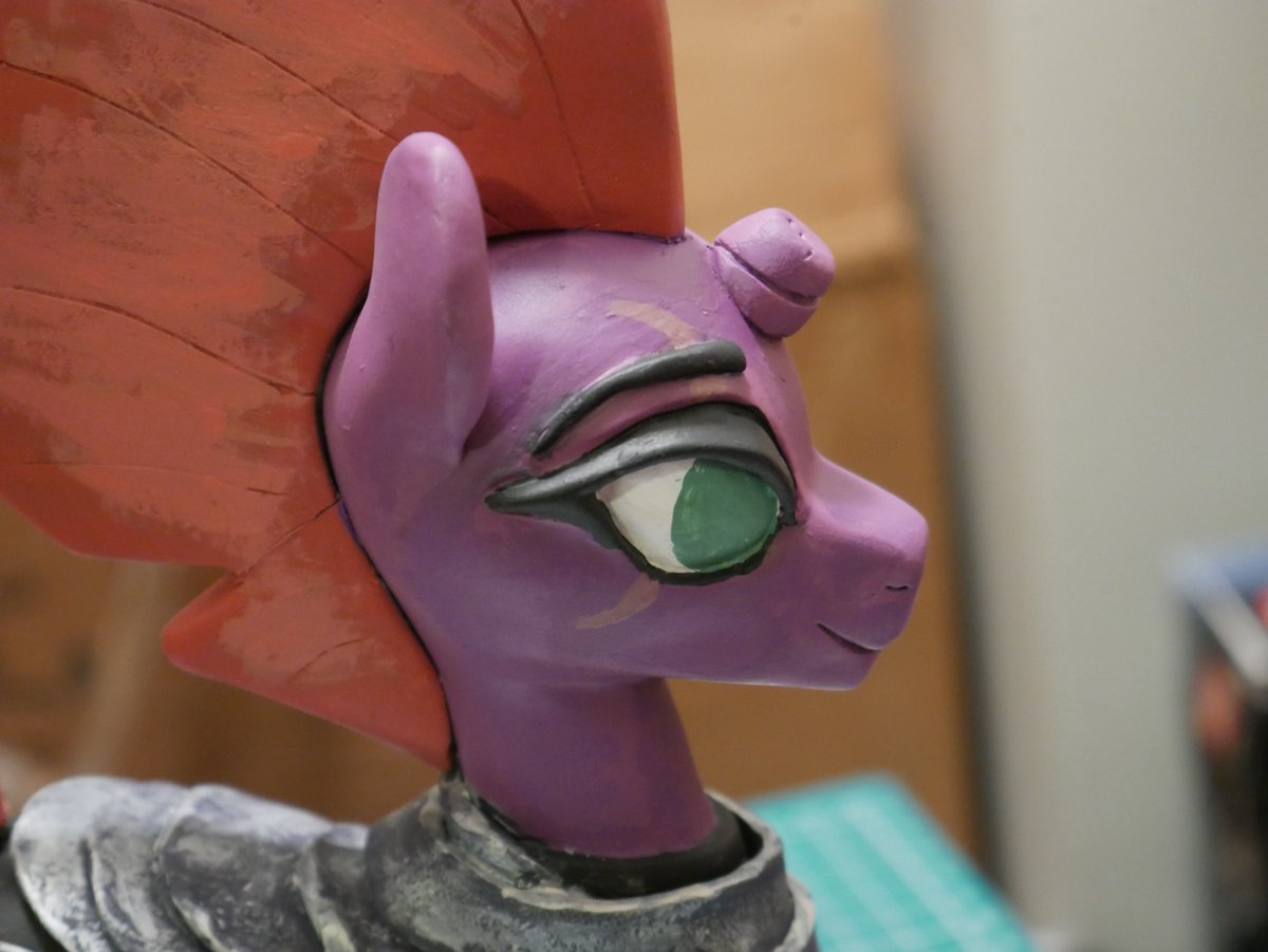 IronCurtainArts's tweet photo. My first clay figure. Tempest Shadow.

#mlp #brony #tempestshadow #fizzlepop #craft https://t.co/JTY55KYdiS