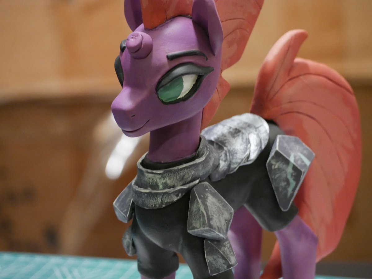 IronCurtainArts's tweet photo. My first clay figure. Tempest Shadow.

#mlp #brony #tempestshadow #fizzlepop #craft https://t.co/JTY55KYdiS