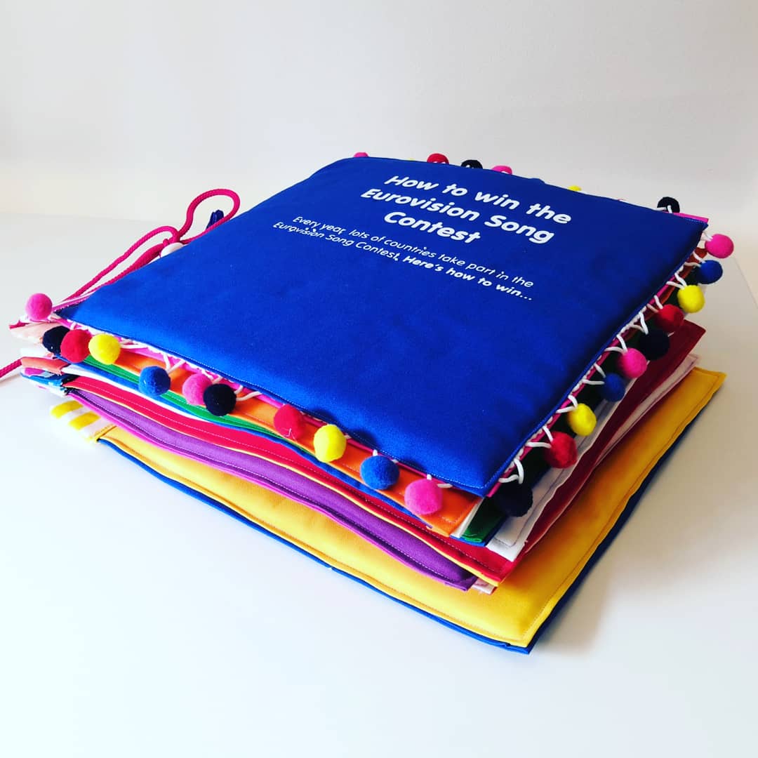 rachelalmost's tweet photo. My tactile book is taking part in the Typhlo and Tactus International Competition of Tactile Illustrated Books over the next couple of days! I'm so pleased that @ClearVisionOrg put it forward through the UK's national selection process. Here's the book I created: https://t.co/yw9CFRsnxh