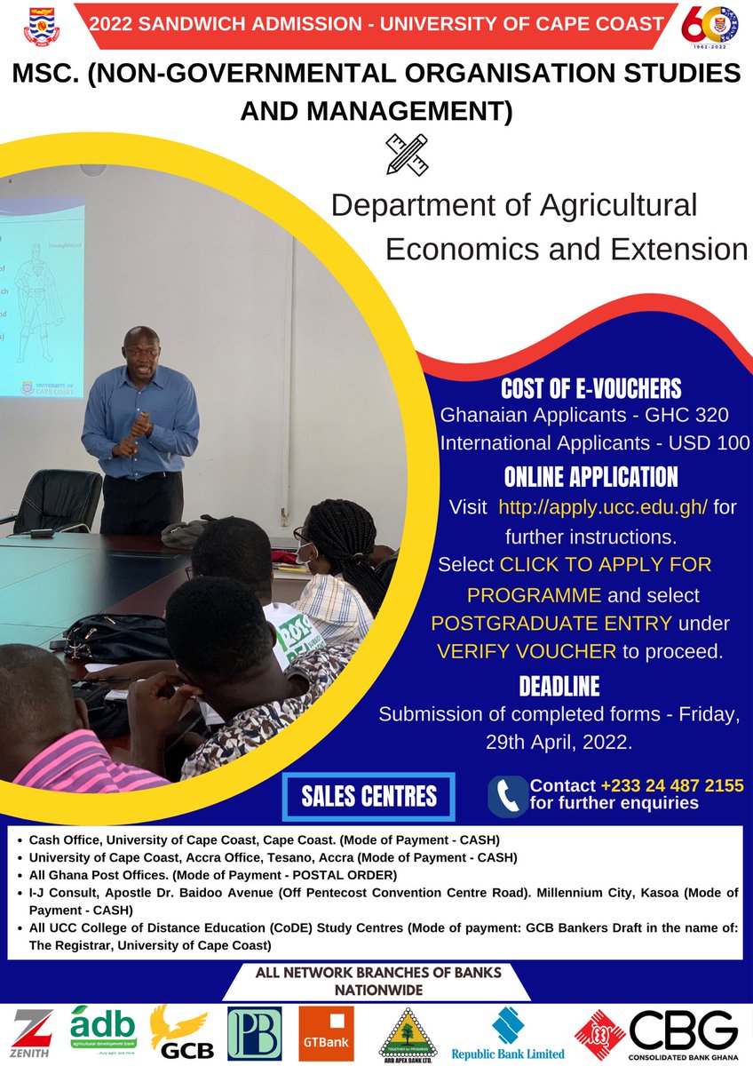 Enroll now! <a href="/UCCGH_Official/">University of Cape Coast (UCC)</a> <a href="/grasagucc/">GRASAG UCC</a> <a href="/AlumniUcc/">#UCCAlumniReconnect</a>