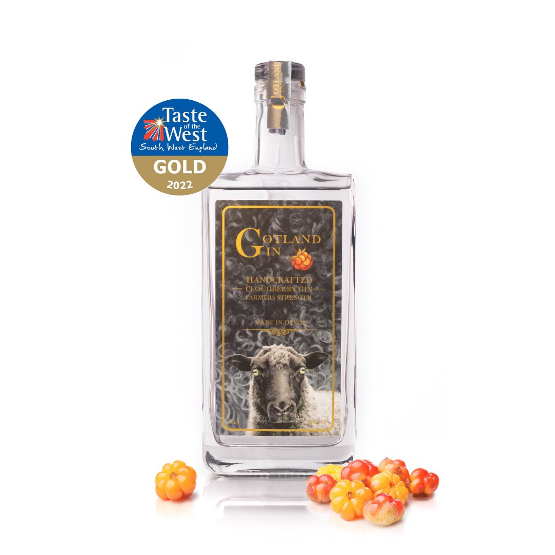 Really chuffed to have picked up a GOLD in the Taste of the West Awards 2022 for our ‘Farmers Strength’

Thank ewe @Tasteofthewest 

#gotlandgin #cloudberry #farmersstrength
