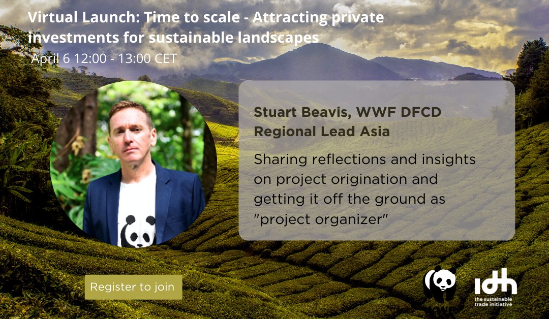 IDHTrade's tweet photo. Join @IDHtrade and @wwfnederland next week on 6 April for the launch event of their co-developed toolkit designed to strengthen landscape finance projects and their investment-readiness!
Register now: https://t.co/94Q16NPIpR
#LandscapeFinance #NatureSolution #Event #Invest https://t.co/1tVChDekeA