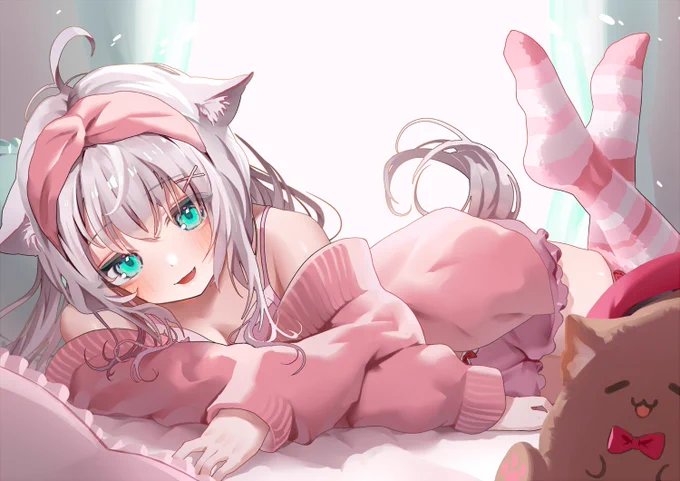 🐱💕 #もかぴあーと 