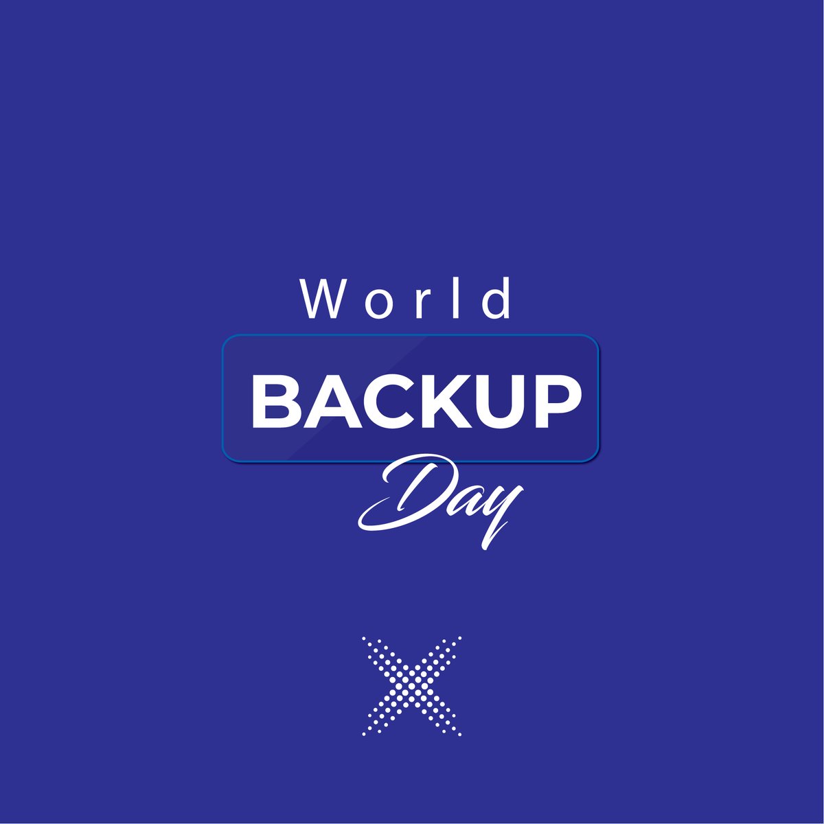 Wees voorbereid tegen data verlies, diefstal en misbruik. 31 maart is de dag om jouw data beter te beschermen. 

MAAK TENMINSTE ÉÉN BACKUP OP #WORLDBACKUPDAY!

Meer informatie kunt u vinden op worldbackupday.com/nl
